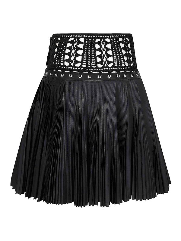 CHOPOVA LOWENA: ニーレングススカート＆ミディ丈 online - 膝丈/ミディスカート - 黒