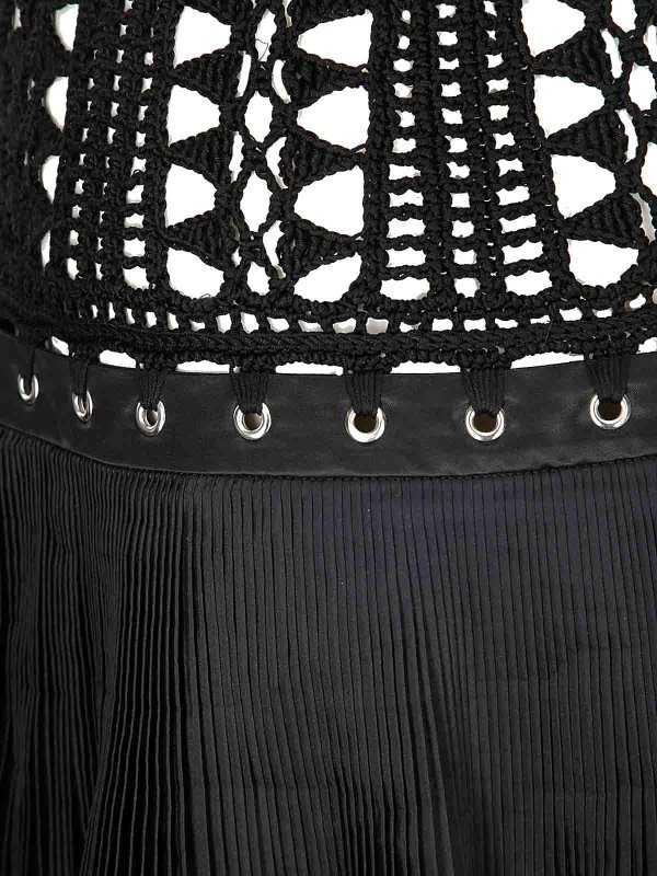 The Best Shops CHOPOVA LOWENA: ニーレングススカート＆ミディ丈 - 膝丈/ミディスカート - 黒