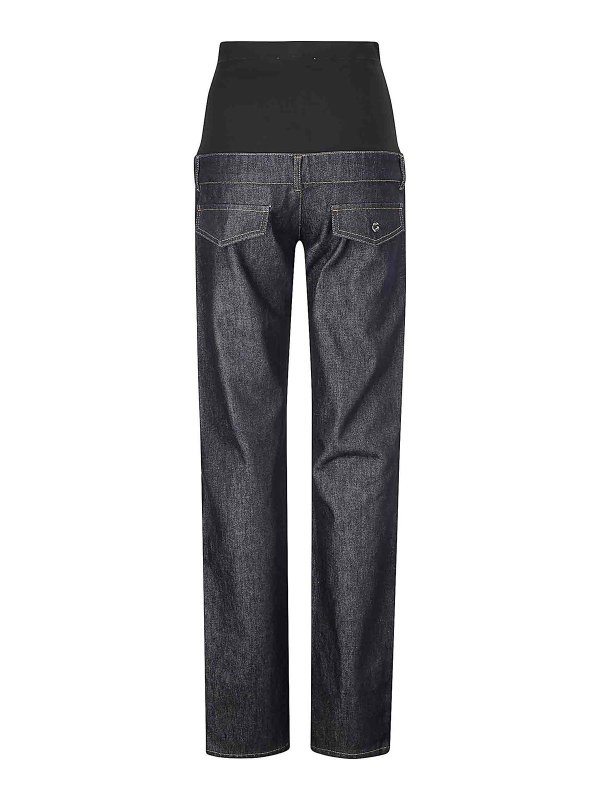 COPERNI: Trousers Shorts online - Jersey Hybrid Denim Trousers