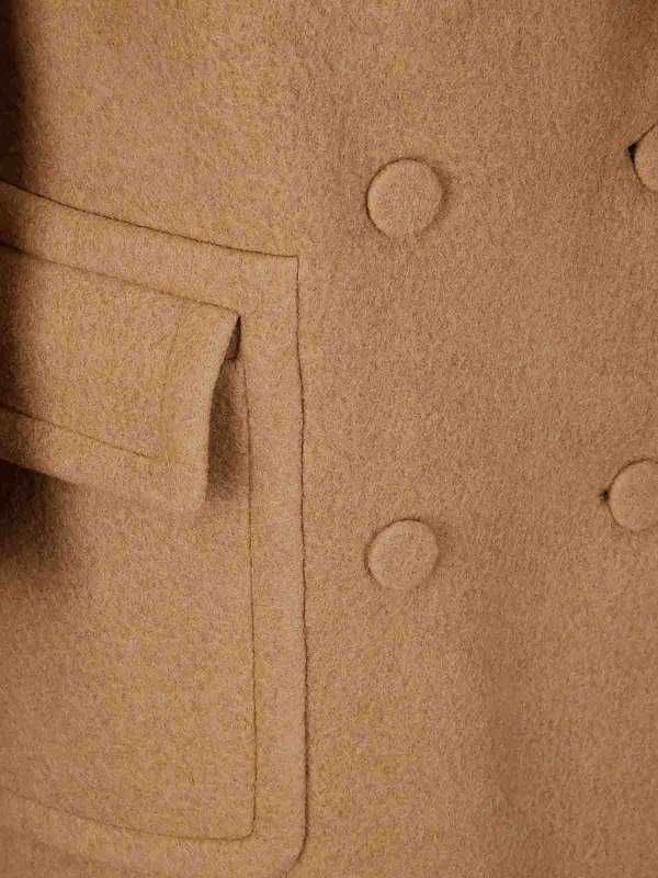 The Best Shops DRIES VAN NOTEN: ショートコート - ショートコート - キャメル