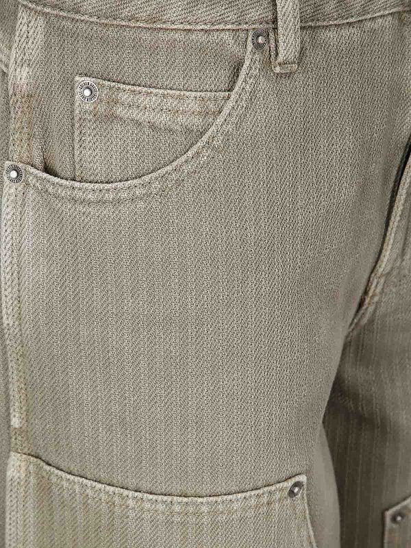 The Best Shops GOLDEN GOOSE: ブーツカットジーンズ - ブーツカットジーンズ - ブルー