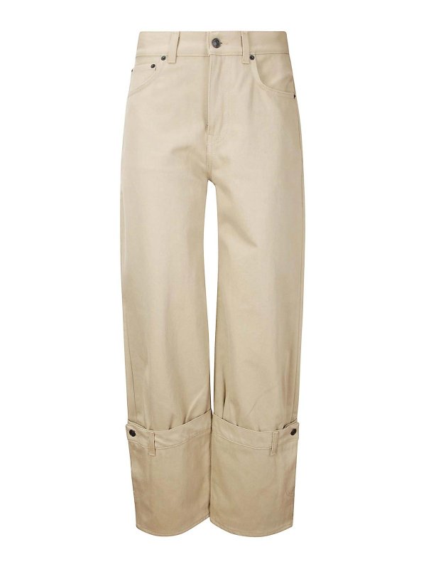 HAIKURE: Bootcut - Bootcut Jeans - Beige