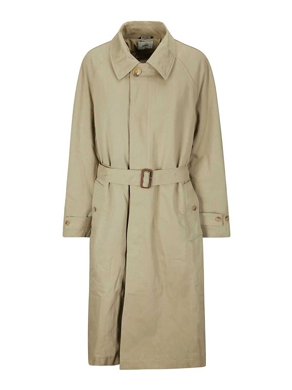 HAIKURE: トレンチコート - トレンチコート - ベージュ