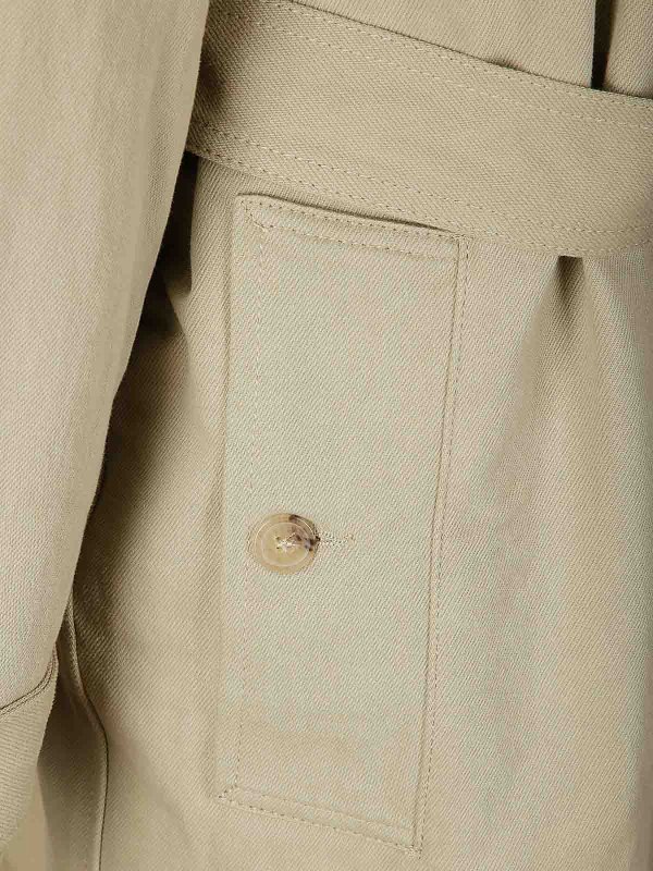 The Best Shops HAIKURE: トレンチコート - トレンチコート - ベージュ