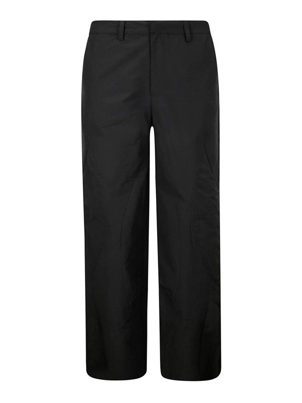 HELIOT EMIL: Pantalons casual - Pantalons Décontractés - Noir