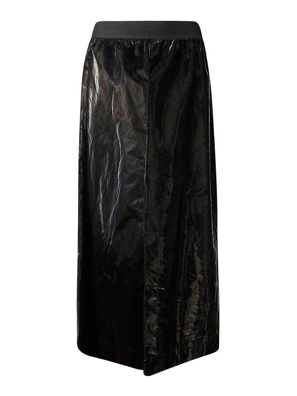 MARIA CALDERARA: Knee length skirts & Midi - Skirt With 4 Slits