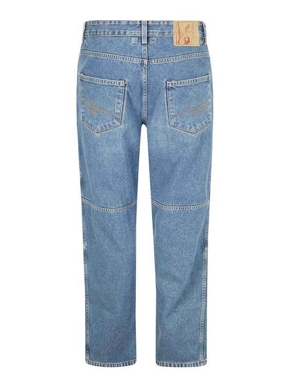 MARTINE ROSE: jeans bootcut online - Reversible Camo Jean