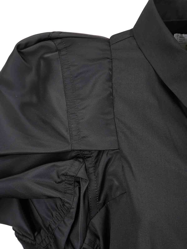 The Best Shops Sacai: ショートドレス - ショートドレス - 黒