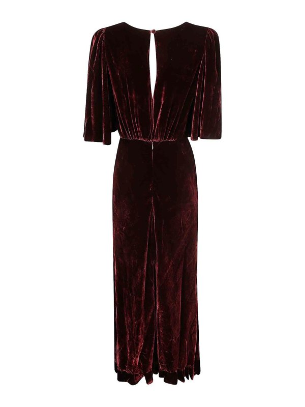 SALONI: マキシドレス online - マキシドレス - ボルドー