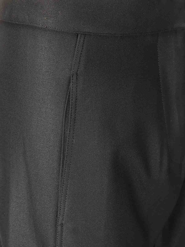 The Best Shops STEFANO MORTARI: トラウザーショーツ - ショートパンツ - 黒