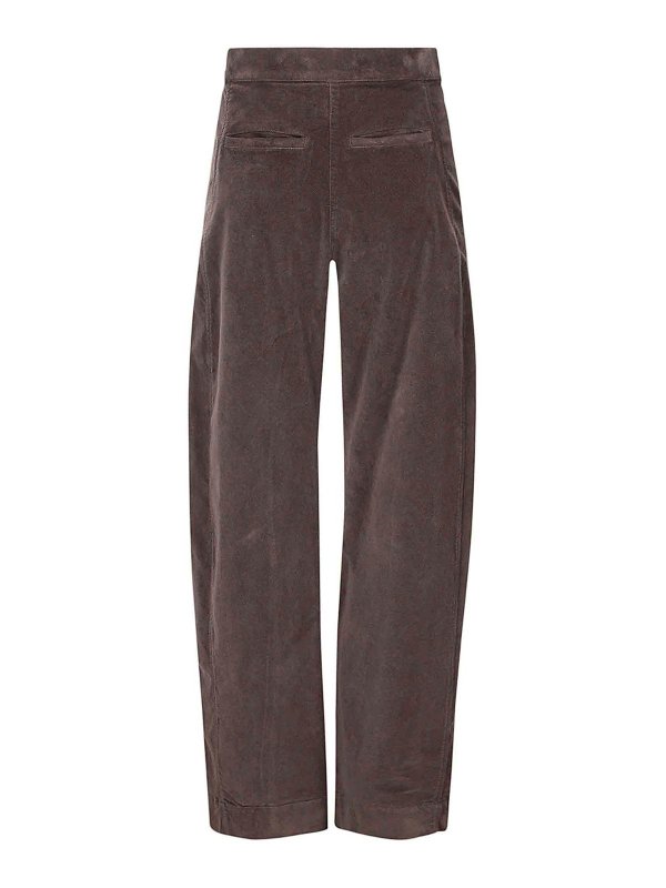 STEFANO MORTARI: トラウザーショーツ online - ショートパンツ - ブラウン