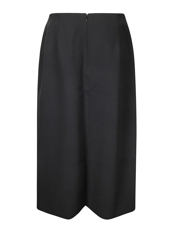 STUDIO NICHOLSON: Knee length skirts & Midi online - Skirts - Split Front Skirt