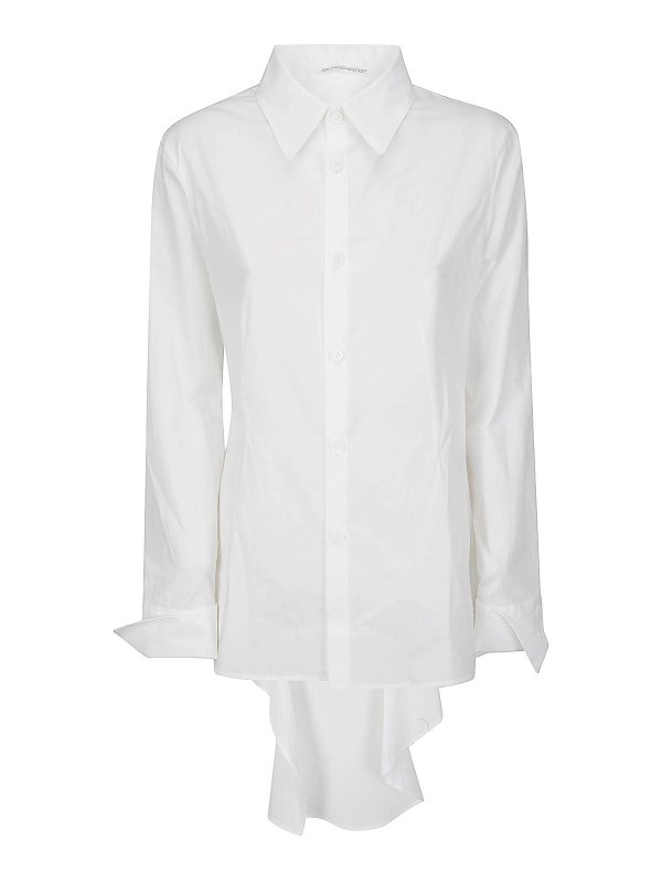 YOHJI YAMAMOTO: blouses - Sailor Cutting Blouse