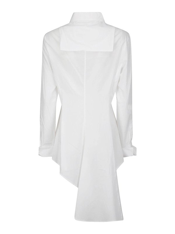 YOHJI YAMAMOTO: blouses online - Sailor Cutting Blouse