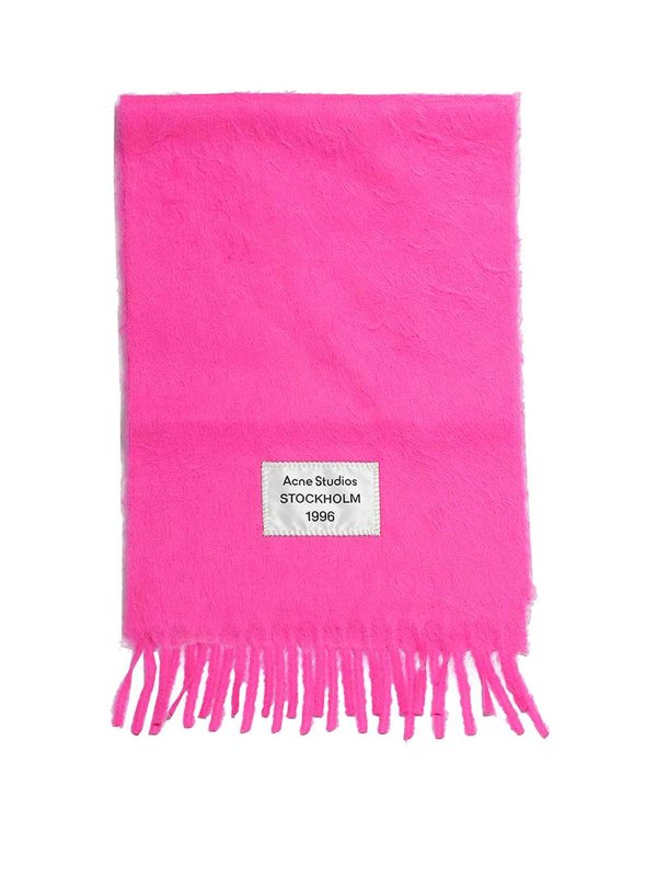 Acne Studios: Bufandas y pañuelos - Bufanda - Multicolor