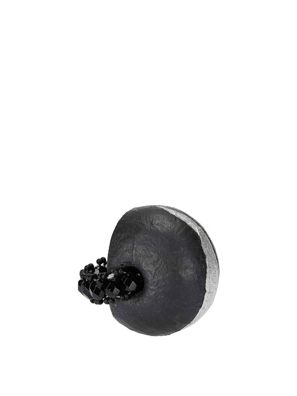 MARIA CALDERARA: 指輪 - リング - 黒