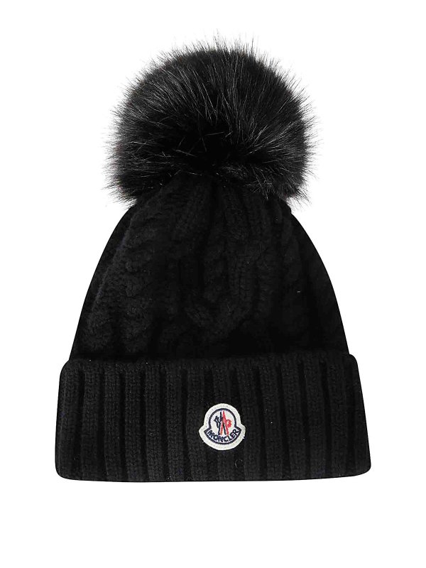 MONCLER: Hüte - Hut - Schwarz