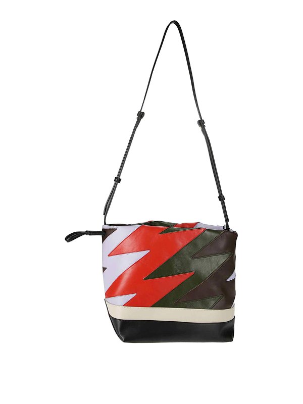 COLVILLE: クロスボディバッグ - クロスボディバッグ - 黒