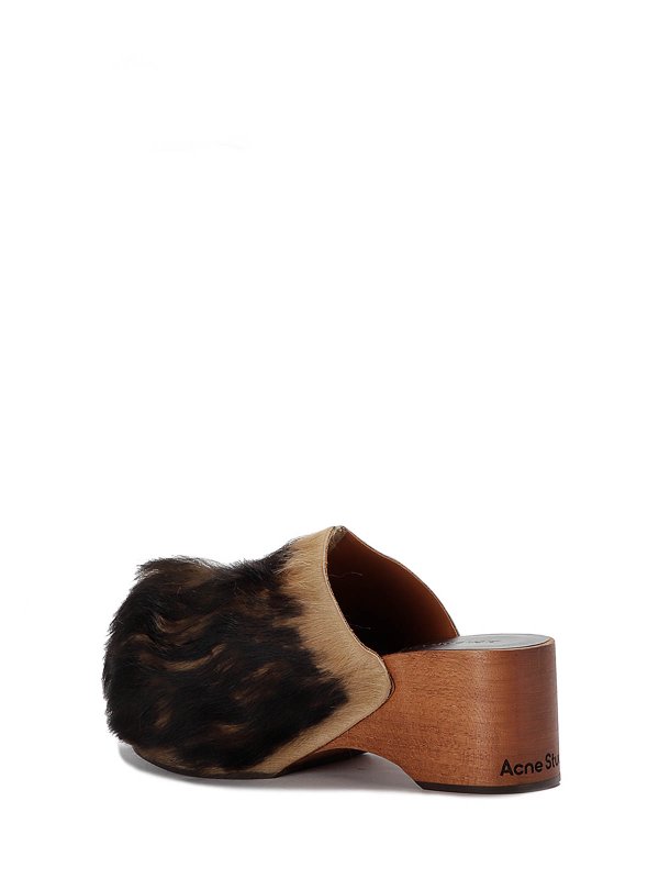 The Best Shops Acne Studios: Mules - Mules - Bunt