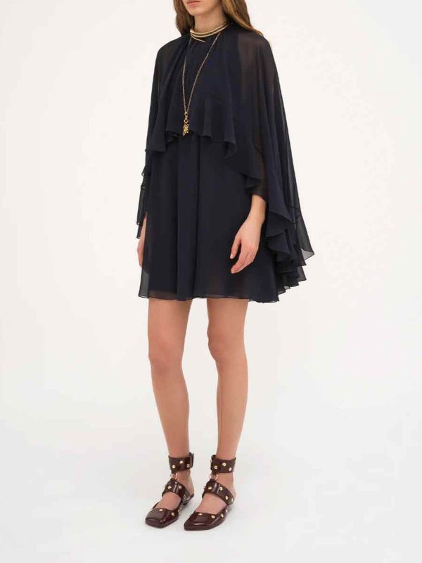 Robe Courte - Bleu shop online: CHLOE