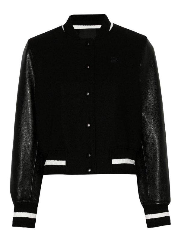 GIVENCHY: ボンバージャケット - ボンバージャケット - 黒