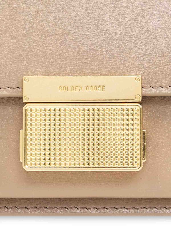 The Best Shops GOLDEN GOOSE: Sac Bandoulière - Beige