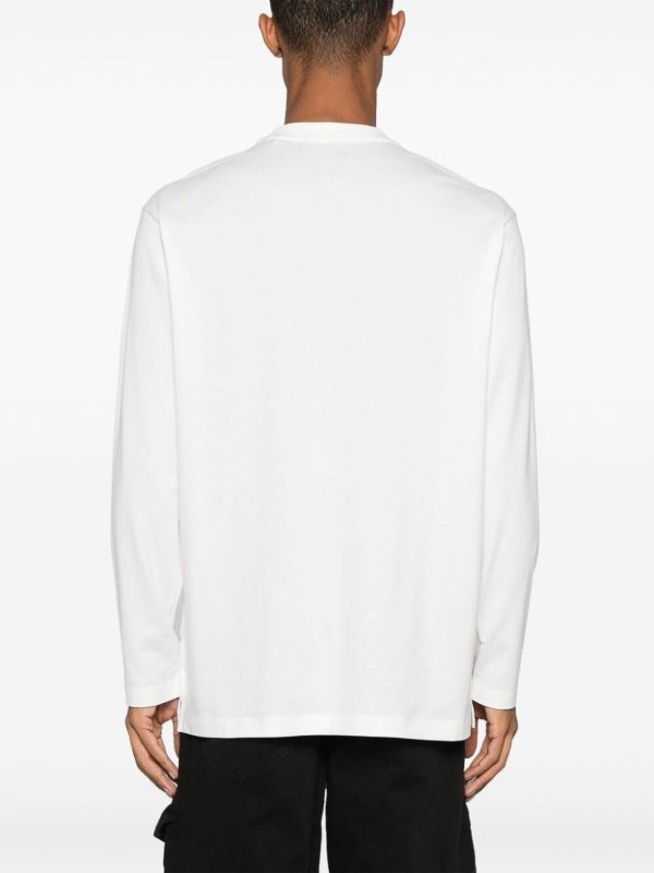 The Best Shops Y-3: t-shirt - U Ls Tee