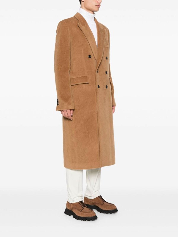 Cappotto Uomo Lardini Cappotto Cammello Cappotto Cammello Uomo