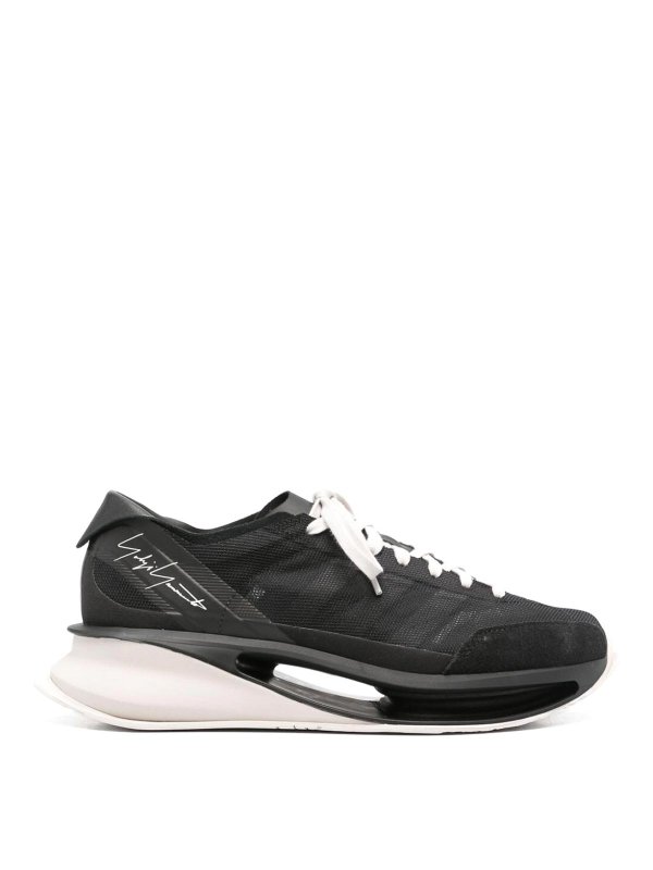 Y-3: Chaussures de sport - Baskets - Noir
