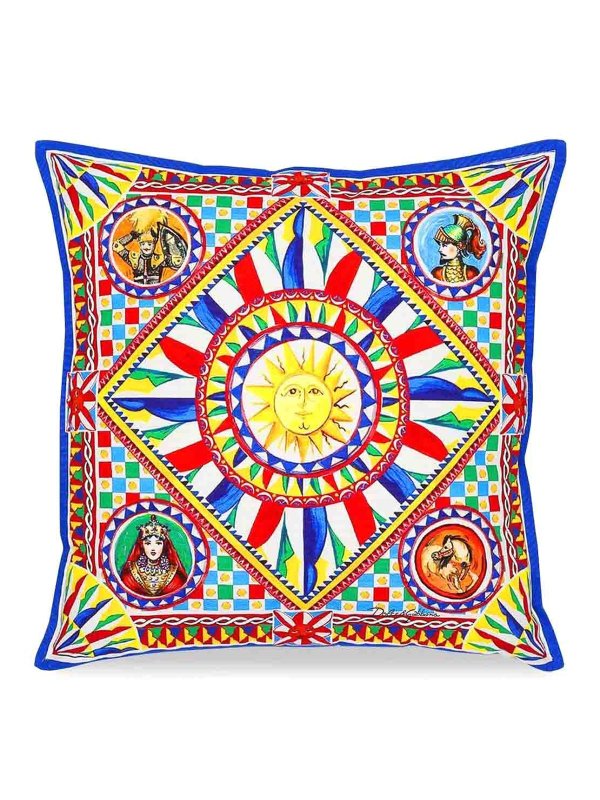 DOLCE & GABBANA: Maison - Coussin - Multicolore