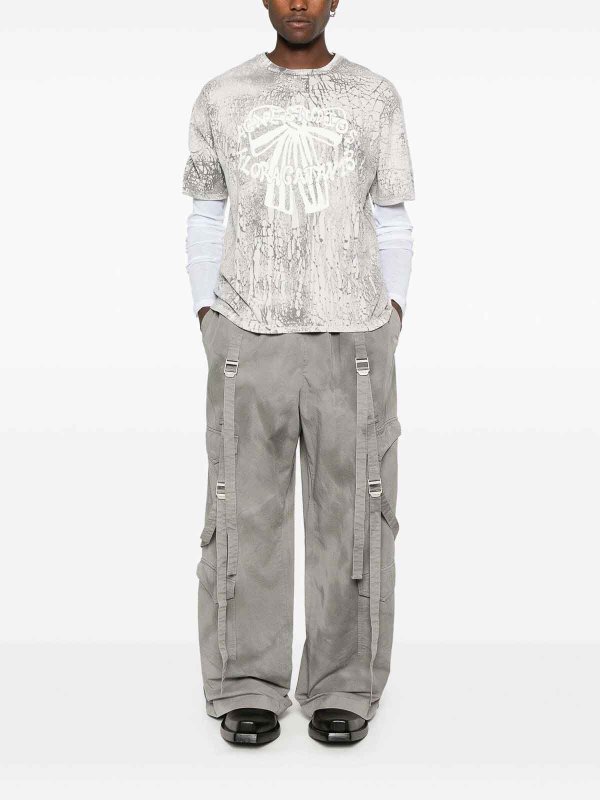 Acne Studios: Tシャツ online - Tシャツ - 赤