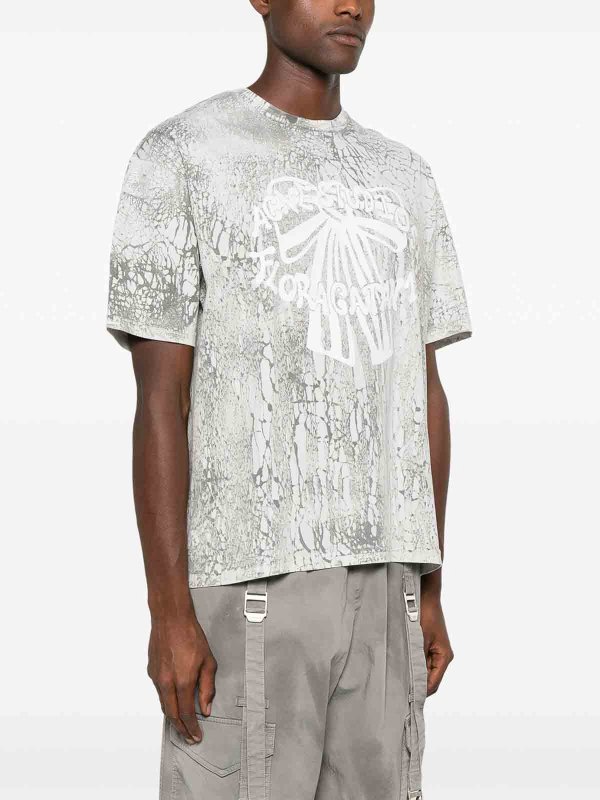 Tシャツ - 赤 shop online: Acne Studios
