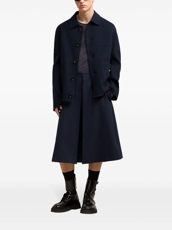 AMI PARIS: casual jackets online - Boxy Buttoned Jacket