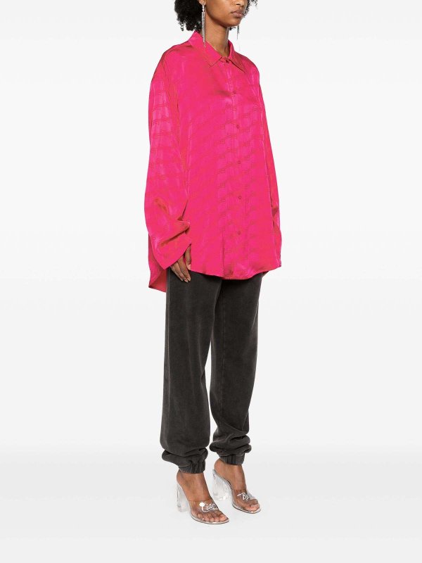 BALENCIAGA: Camisas online - Camisa - Color Carne Y Neutral