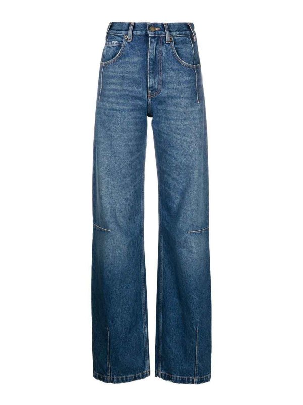 DARKPARK: straight leg jeans - Lu Fitted Denim