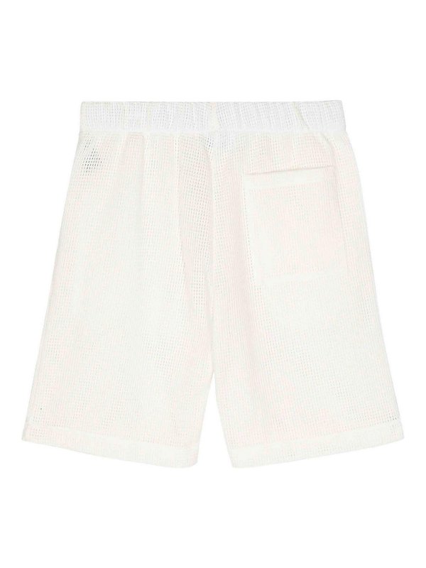 BLUE SKY INN: pantaloni shorts online - Pantaloncini in maglia waffle