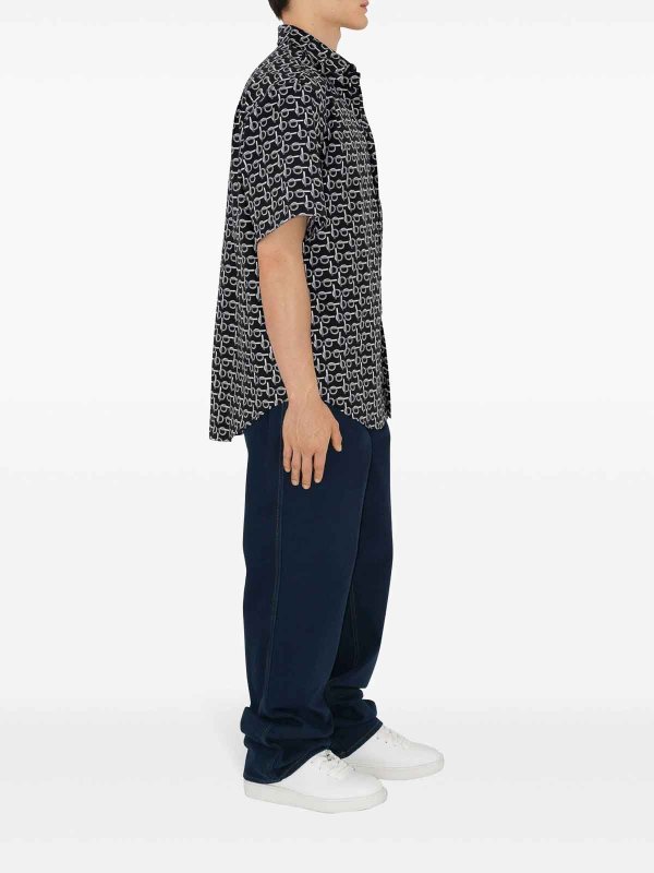The Best Shops BURBERRY: shirts - Shirt With B-Print