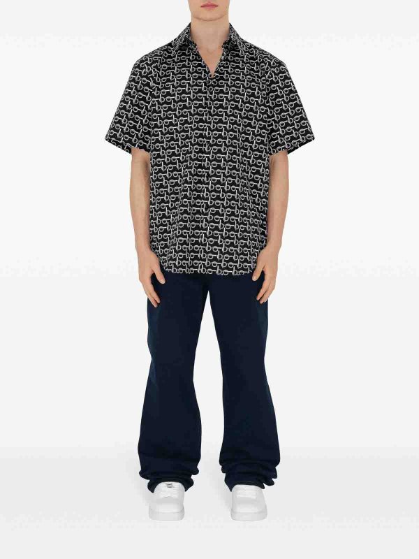 Shirt With B-Print shop online: BURBERRY