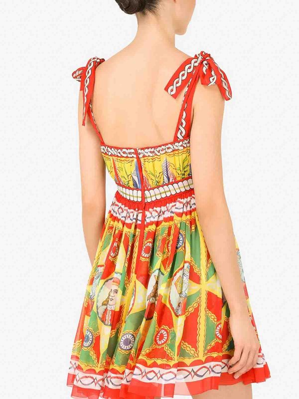 The Best Shops DOLCE & GABBANA: ショートドレス - ショートドレス - マルチカラー