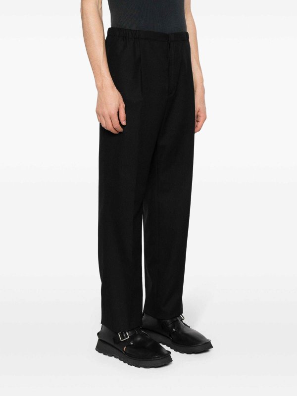 The Best Shops FENDI: Trousers Shorts - Trousers With Pleat-Detailing