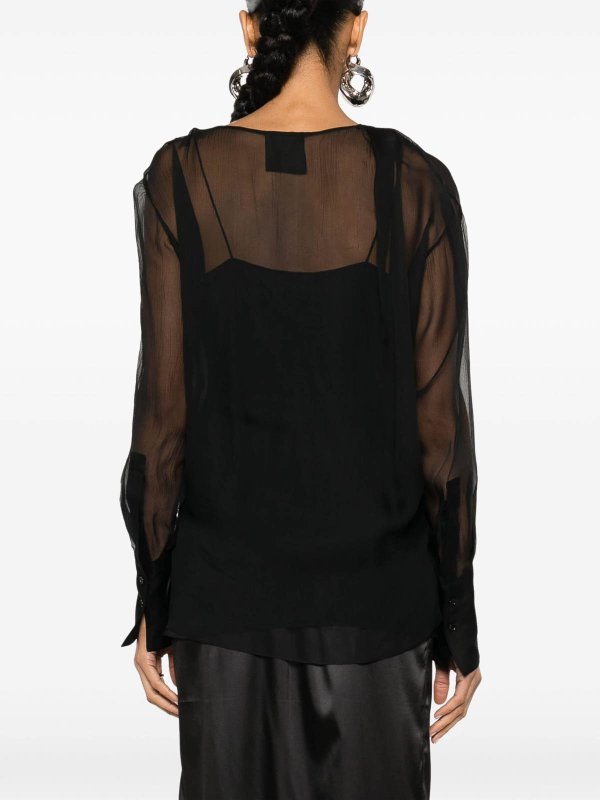 Blusa - Negro shop online: GIVENCHY