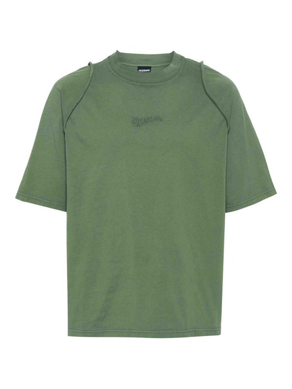 JACQUEMUS: T-shirts - T-Shirt - Vert