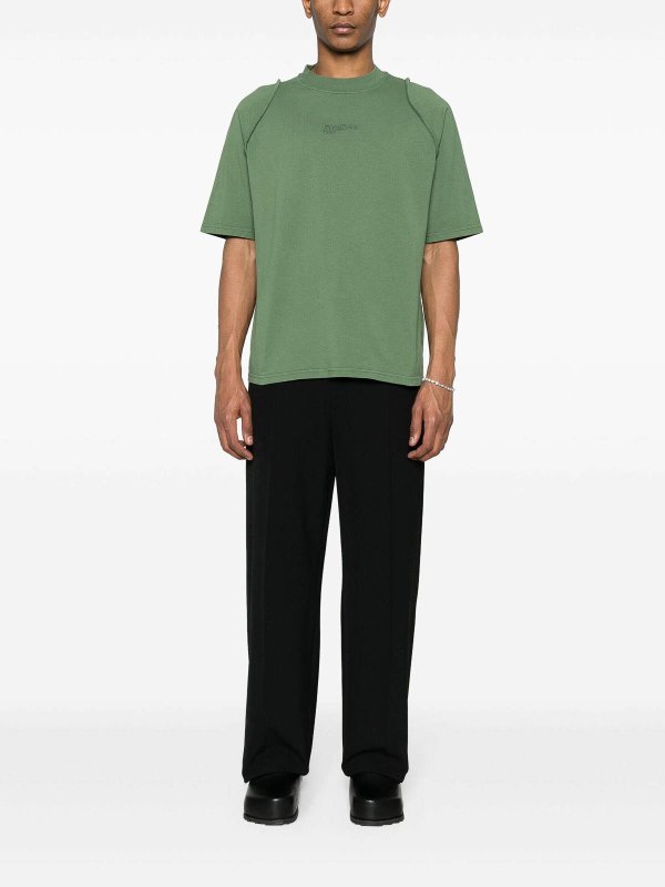 JACQUEMUS: T-shirts online - T-Shirt - Vert