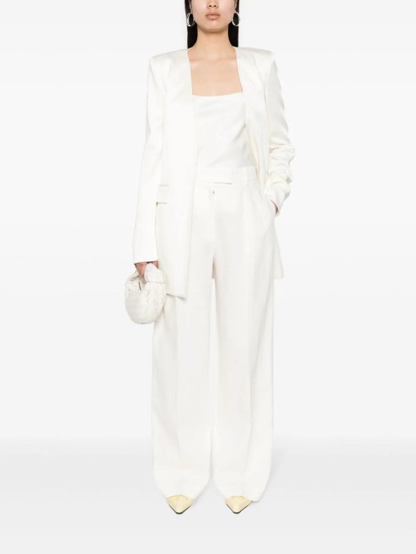 THE ROW: Pantalons casual online - Pantalons Décontractés - Blanc