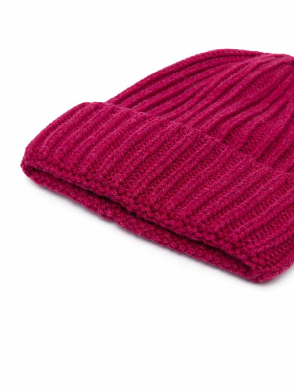 RAFFAELE BETTINI: Bonnets online - Bonnet - Rouge Brun
