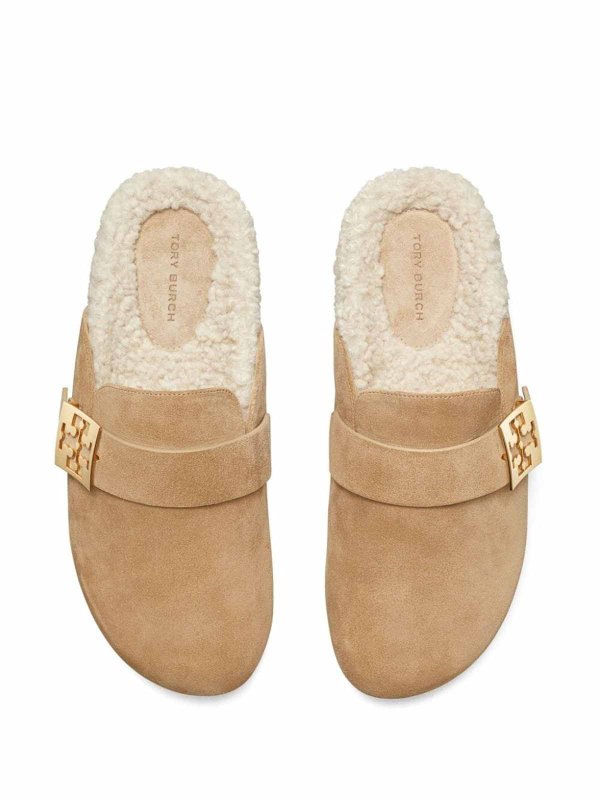 TORY BURCH: Zapatos chinelas online - Chinelas - Beis