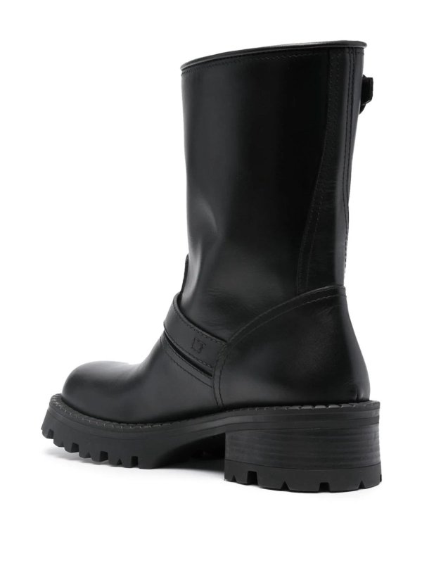 The Best Shops VERSACE: boots - Biker Boots