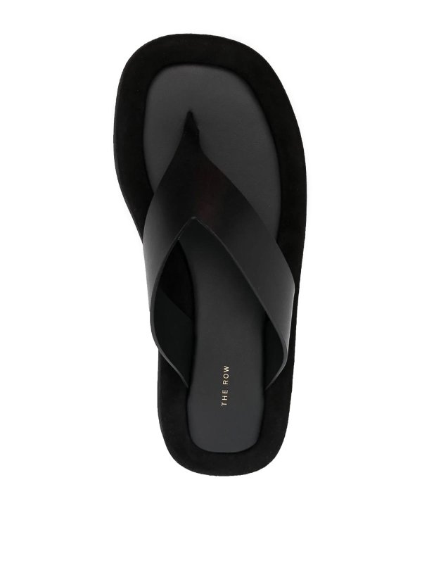 THE ROW: ciabattine mare online - Infradito Ginza
