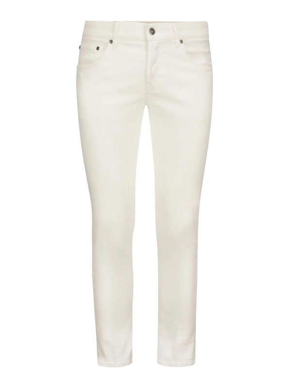 DONDUP: Jeans boot-cut - Jeans Boot-Cut - Blanco