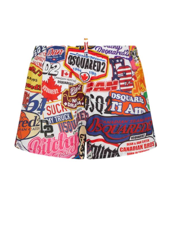 DSQUARED2: Badeanzüge und Badehosen online - Badehose - Bunt